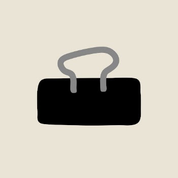 Binder clip sticker, office stationery | Free Vector - rawpixel
