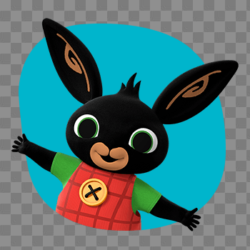 Bing Bunny Emblem transparent PNG - StickPNG