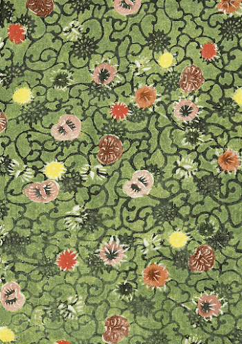 Bingata blossom flower fabric pattern. | Free Photo Illustration - rawpixel