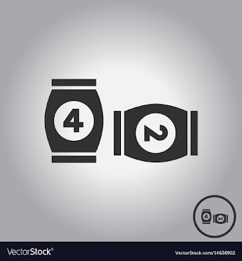 Bingo lotto board game vector image