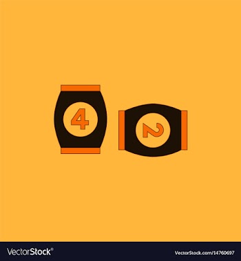 Bingo lotto board game vector image