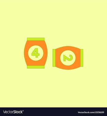 Bingo lotto board game vector image