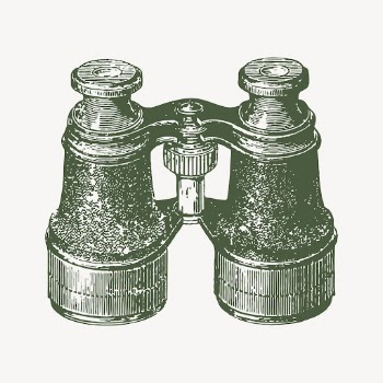 Binocular clipart, travel object illustration | Free PSD Illustration - rawpixel