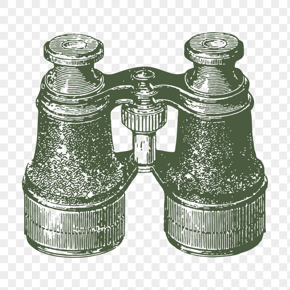 Binocular png sticker, travel object | Free PNG Illustration - rawpixel