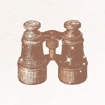 Binoculars collage element, travel aesthetic | Free Vector Illustration - rawpixel