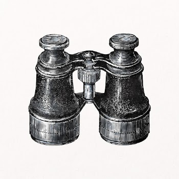 Binoculars watercolor clipart, travel object | Free PSD Illustration - rawpixel