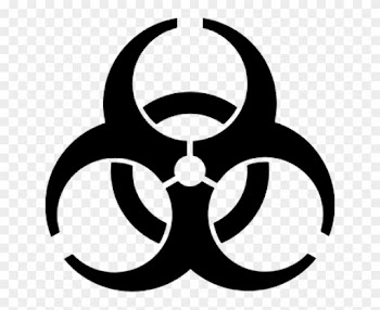 Biohazard Clipart Safety - Biohazard Symbol Png