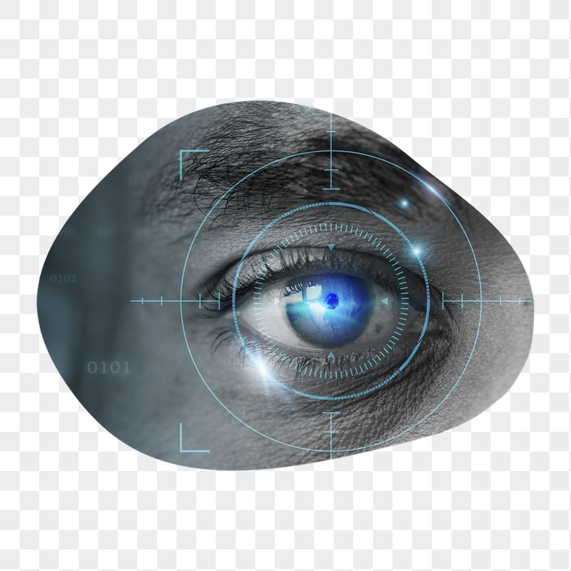 Biometric scan png badge sticker, | Free PNG - rawpixel
