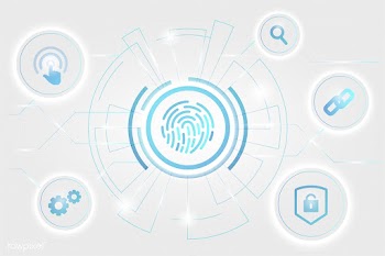Biometric security concept | Free stock vector - 592989