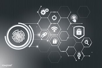 Biometric security concept | Free stock vector - 593008