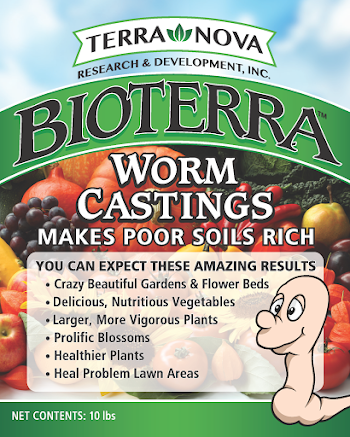 BioTerra Worm Castings | Terra Nova Hydroponics
