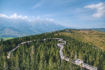 Bird'es Eye View of Mountains