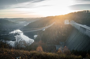 Bird's Eye Photography of Water Dam
