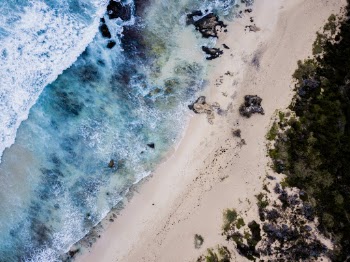 Bird's Eye View Of Beach During Daytime