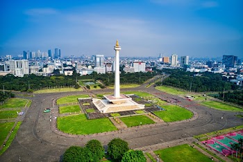 Bird's Eye View Of City