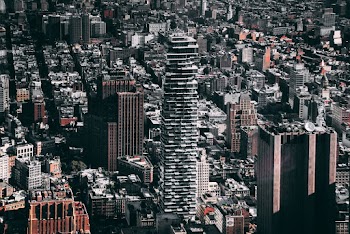 Bird's Eye View Of City