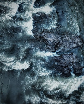 Bird's Eye View Of Coastline