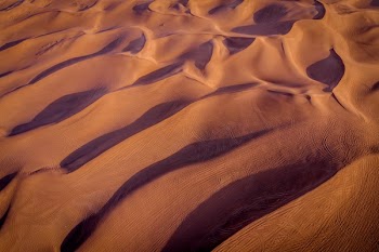 Bird's Eye View Of Desert
