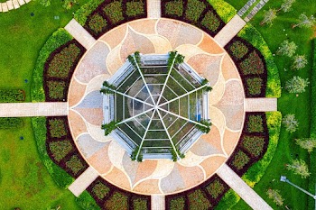 Bird's Eye View Of Green House