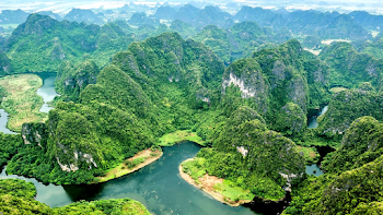Bird's Eye View of Hills