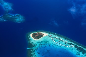 Bird's Eye View of Island