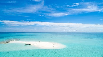 Bird's Eye View Of Island During Daytime