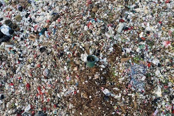 Bird's Eye View Of Landfill During Daytime
