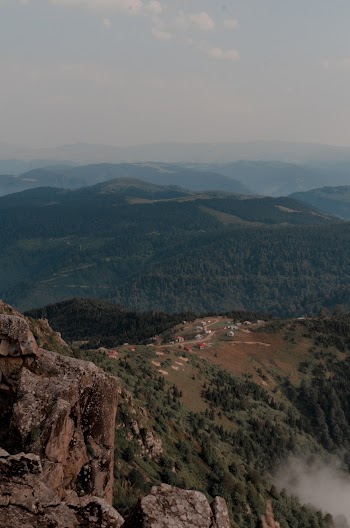 Bird's Eye View Of Mountains During Daytime