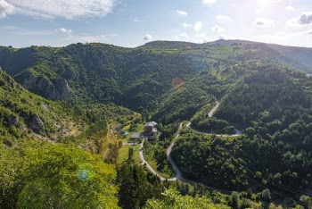 Bird's Eye View Of Mountains During Daytime