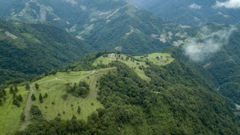 Bird's Eye View Of Mountains During Daytime