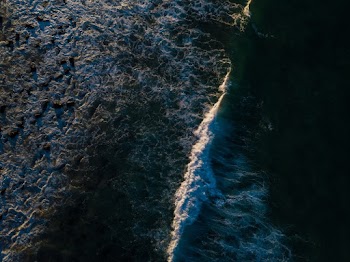 Bird's Eye View Of Ocean