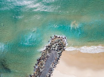 Bird's Eye View Of Ocean During Daytime