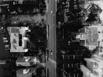 Bird's Eye View of Of Road And Buildings