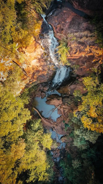 Bird's Eye View Of River During Daytime