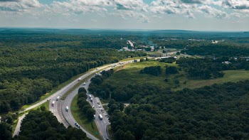 Bird's Eye View Of Road During Daytime
