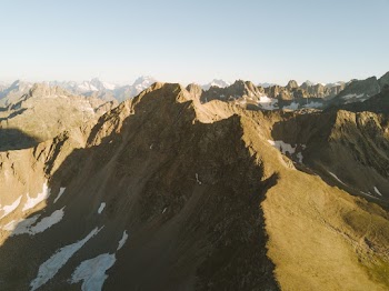 Bird's Eye View Of Rocky Mountains