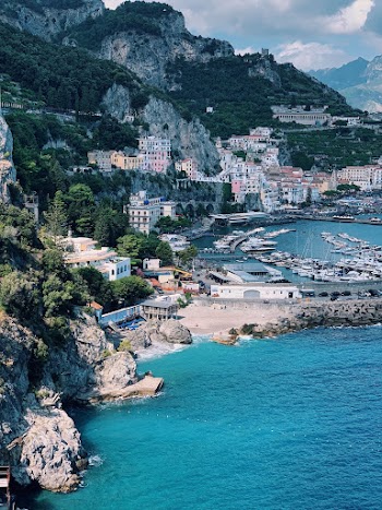 Bird's Eye View Of Seashore During Daytime