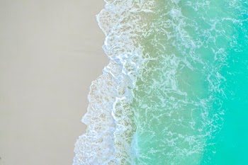Bird's Eye View Of Seashore During Daytime 