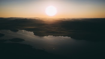 Bird's Eye View Photo Of Body Of Water