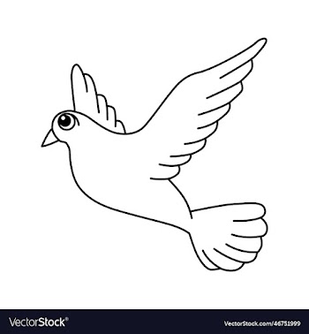 bird cartoon coloring page for kids
