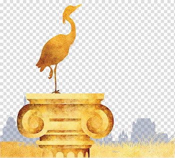 Bird Cartoon Cygnini, Abstract cartoon birds on the pier transparent background PNG clipart