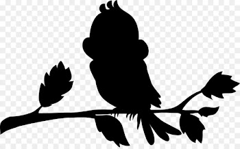Bird, Cartoon, Owl, Leaf PNG