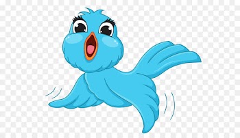 Bird Clip art - Transparent Blue Bird PNG Cartoon Picture 