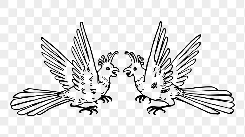 Bird crest png sticker illustration, | Free PNG - rawpixel