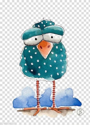 Bird Crows Watercolor painting, crow transparent background PNG clipart