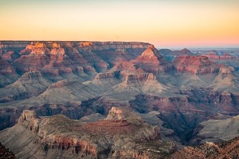 bird eye view of Grand Canyon during daytime