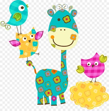 Bird Giraffe Owl Clip art - Vector giraffes and birds 
