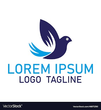 bird logo design with format