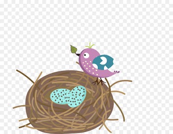 Bird nest Bird nest Cartoon Clip art - bird 