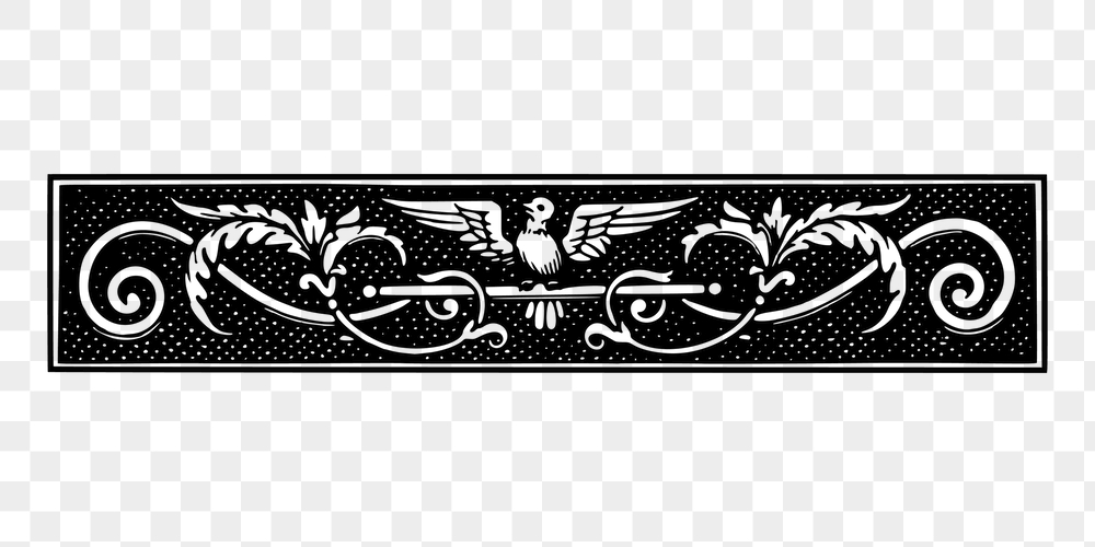 Bird ornament png border sticker, | Free PNG - rawpixel